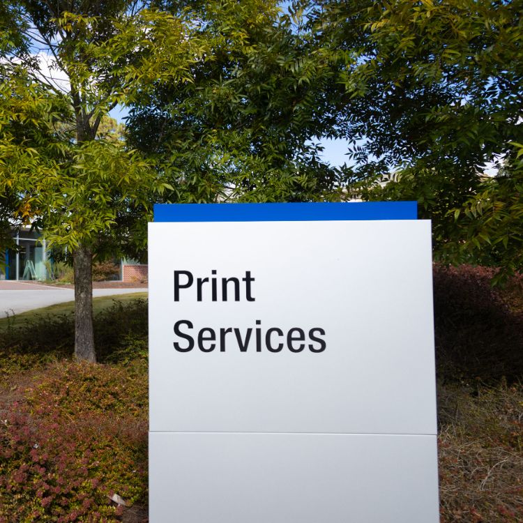 Print Services building