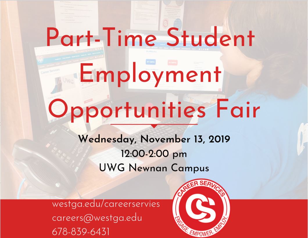 University of georgia part time jobs