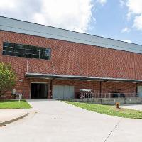 View of the loading dock from the outside off of West Georgia Drive