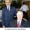 Dr Sethna with Gov Roy Barnes