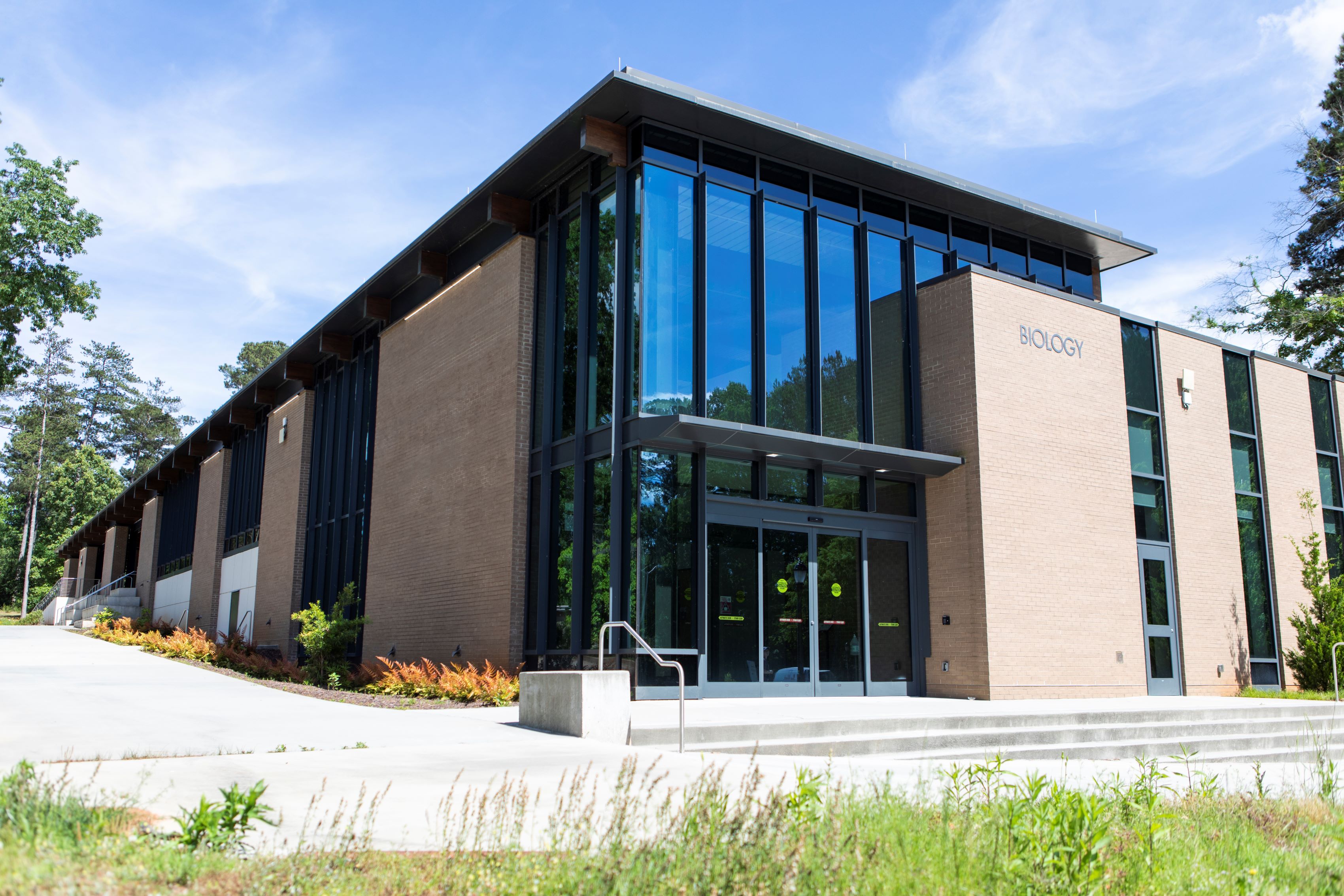 Biology Building exterior.