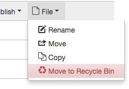 Move to Recycle Bin