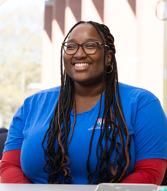 UWG student smiling