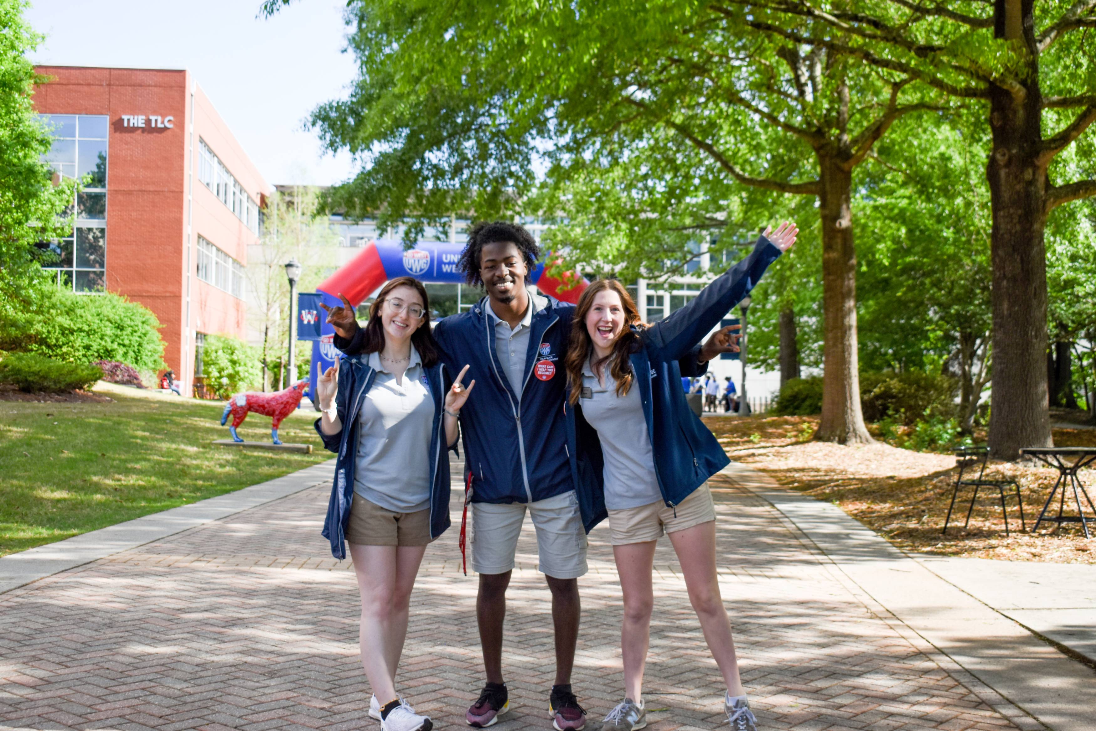 Students on a tour