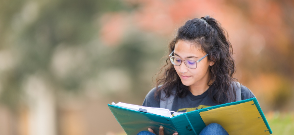 Student on Campus