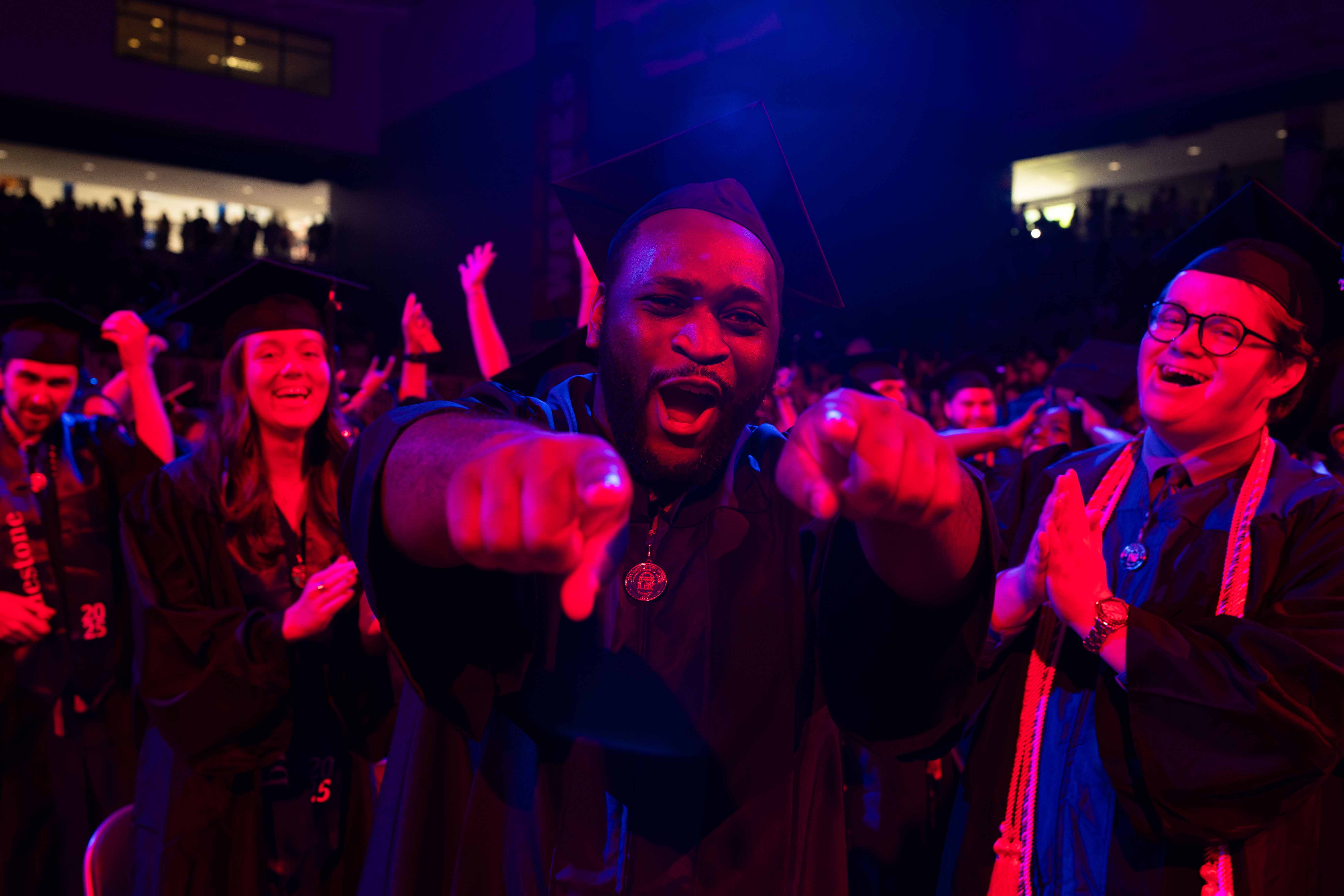 student graduating