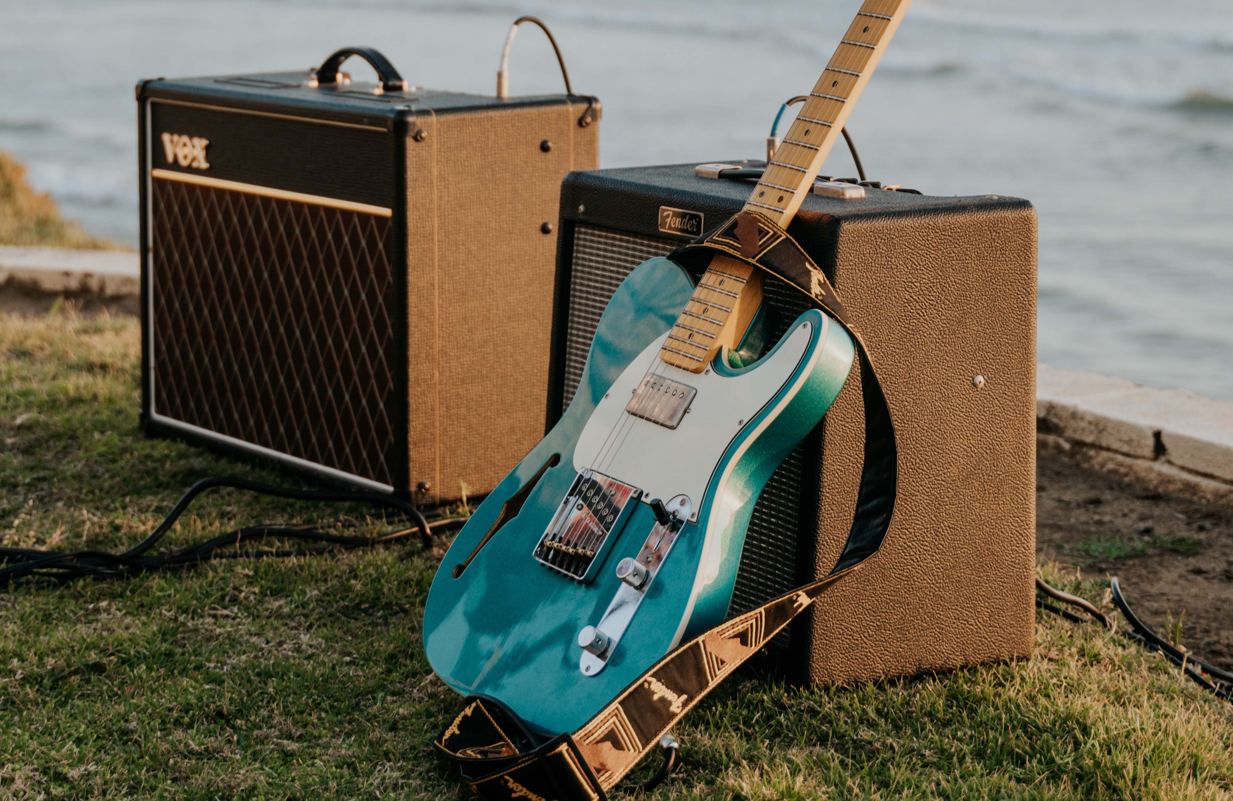 Guitar and amps