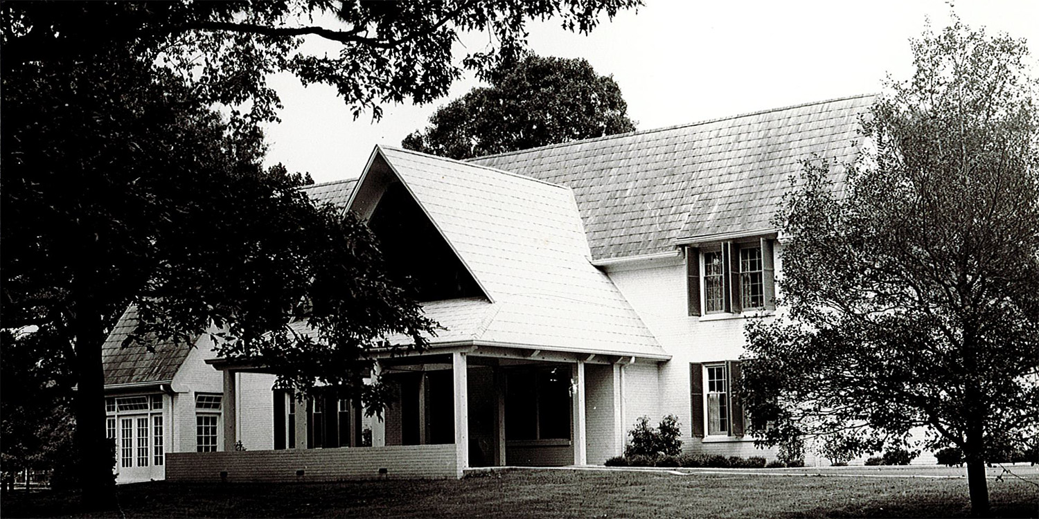 Alumni House in 1967