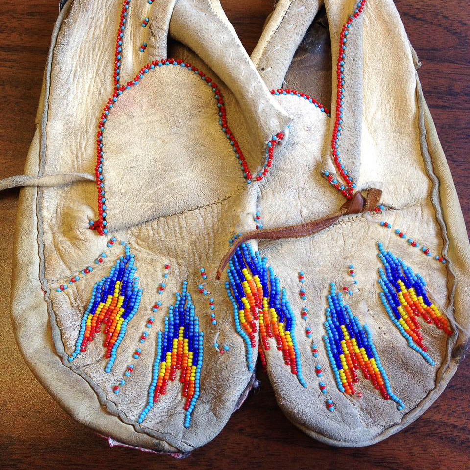 native american moccasins