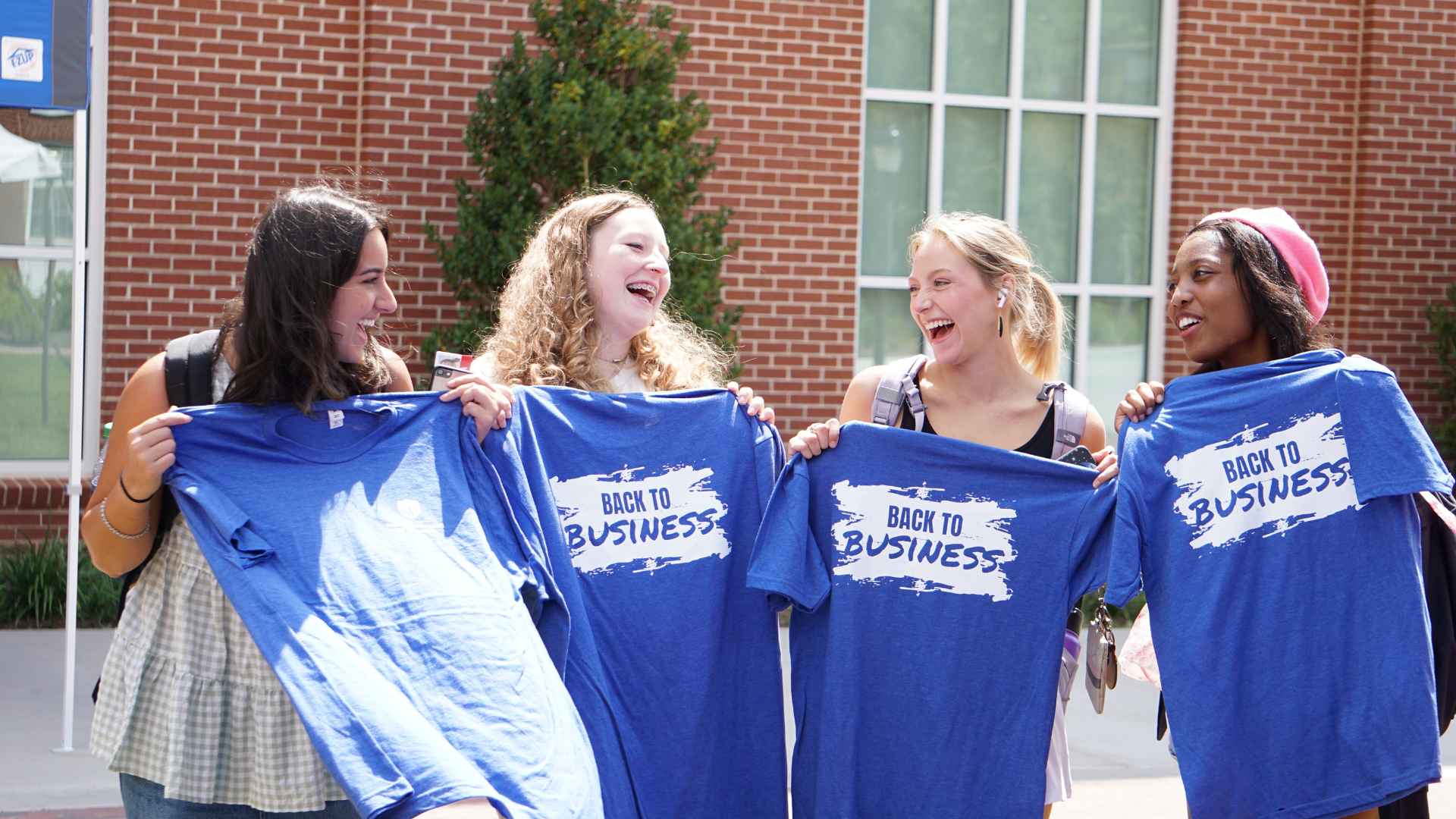 students graduating