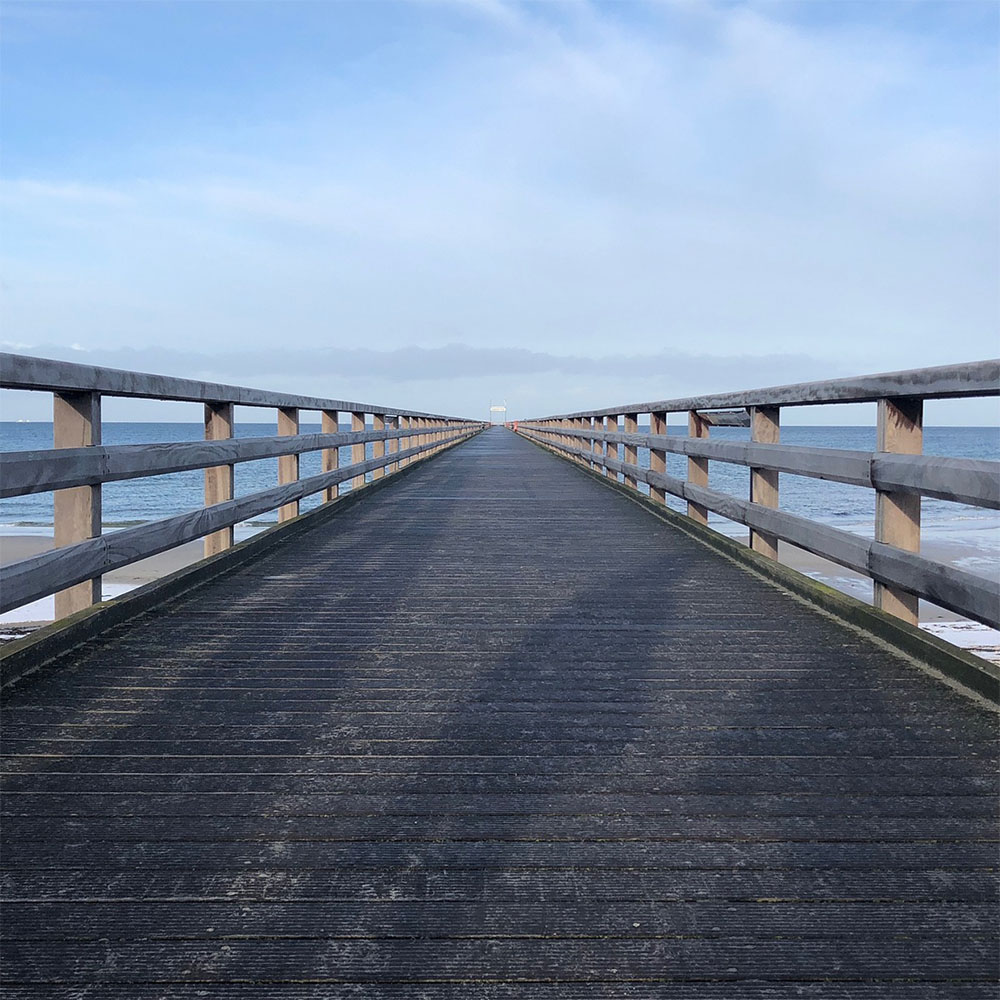 pier over ocean