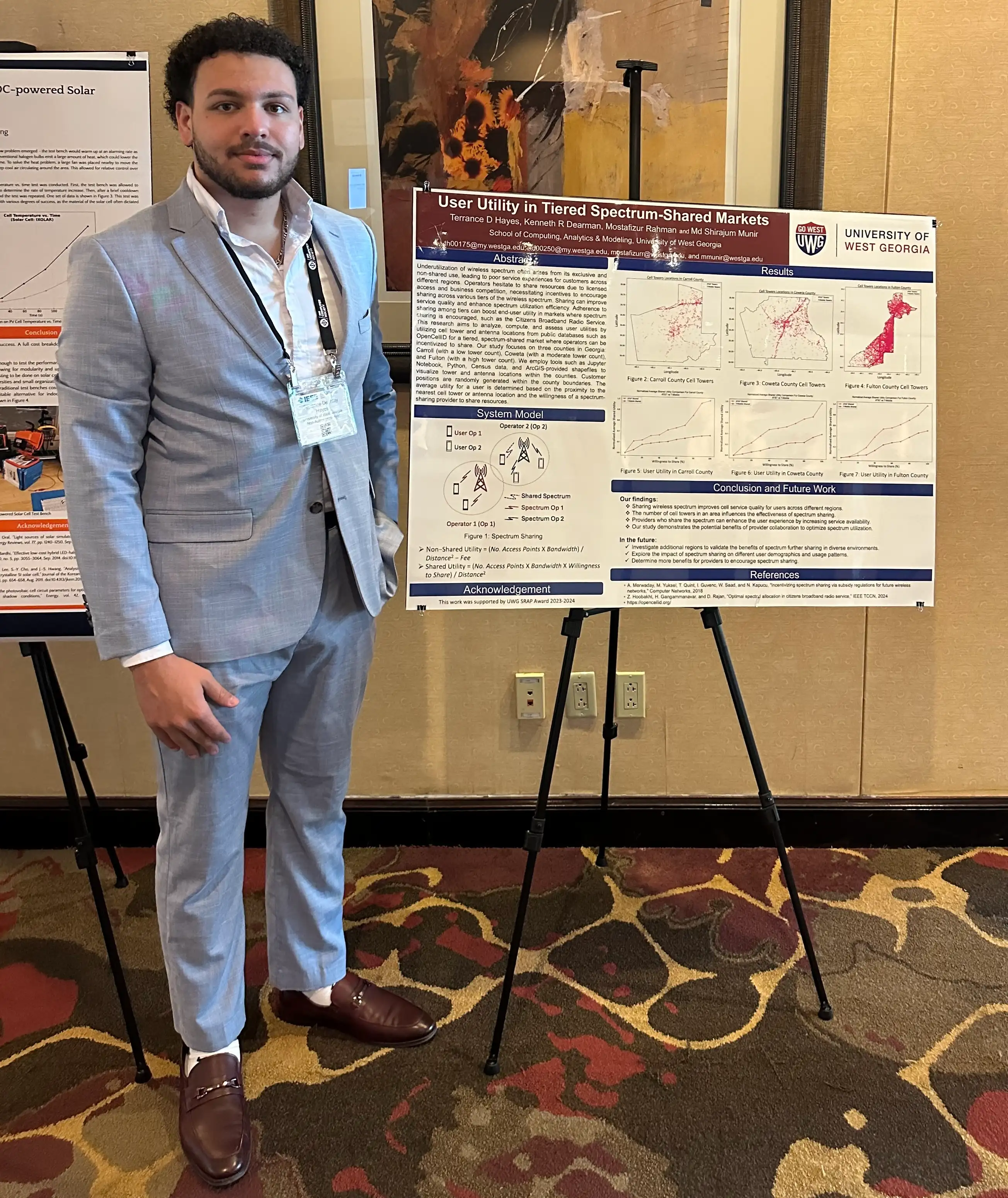 Deontay Hayes, student in MS in Applied Computer Science program