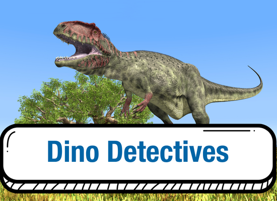 Photograph of a dinosaur and tree with the text Land Before Time on the bottom.