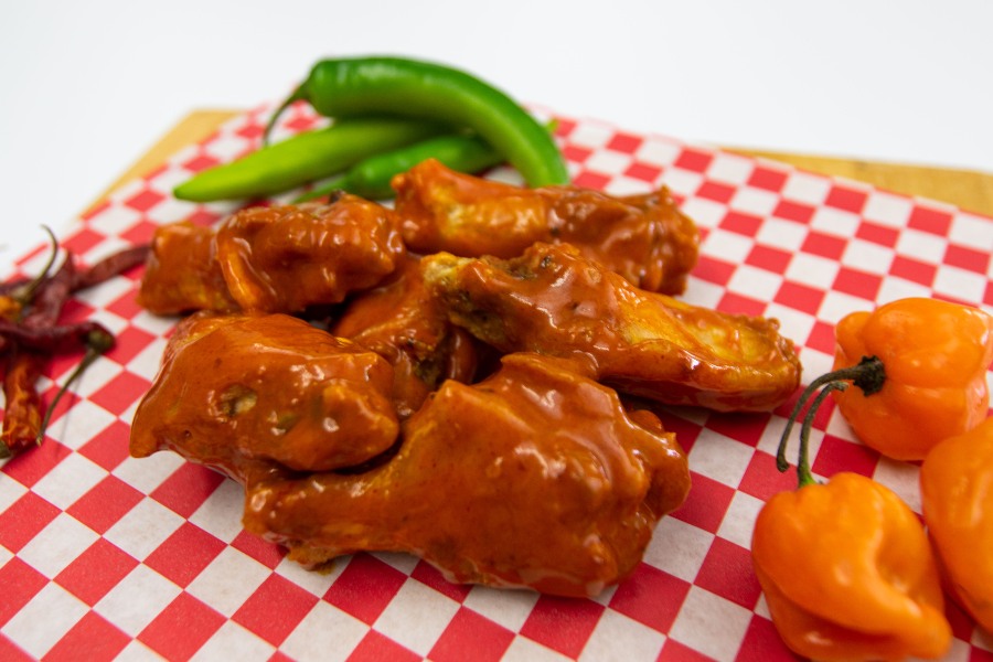 spicy hot wings