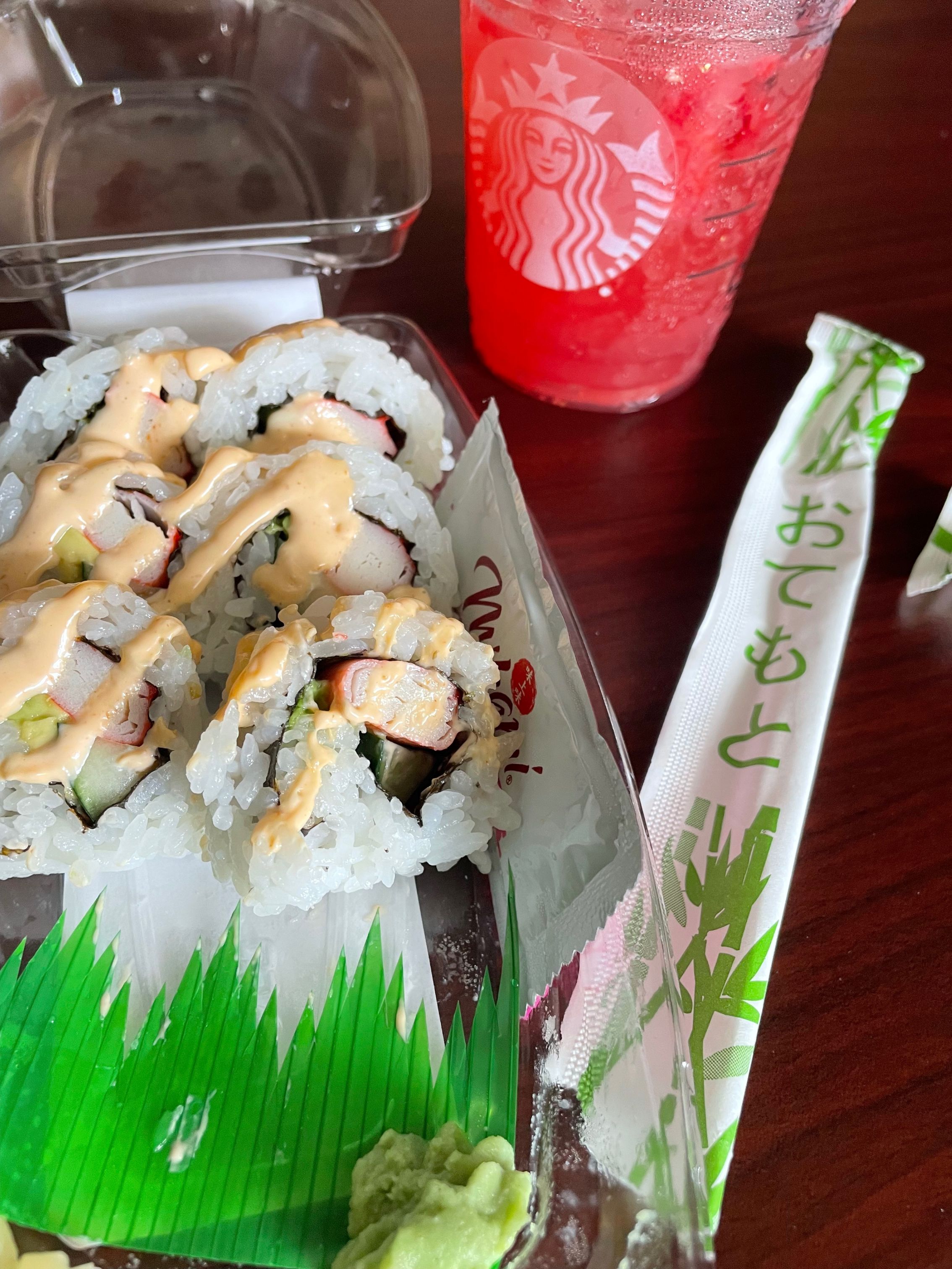 sushi options