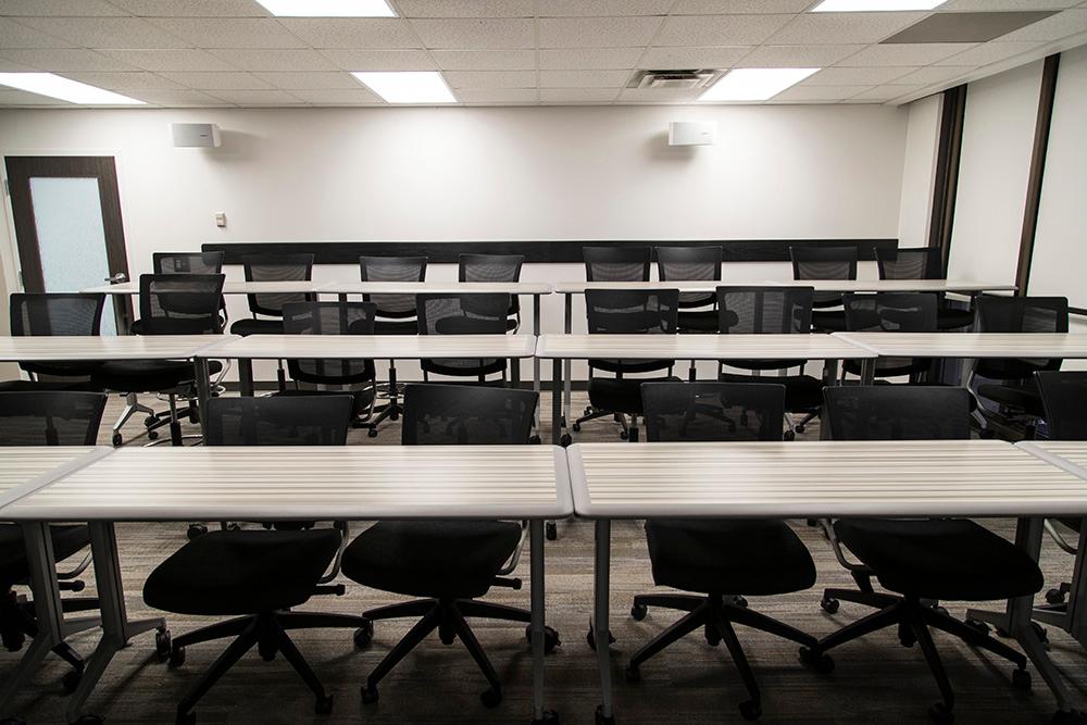 Simulation Lab class observation area