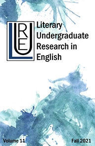 LURe journal cover with blue-green abstract watercolor design