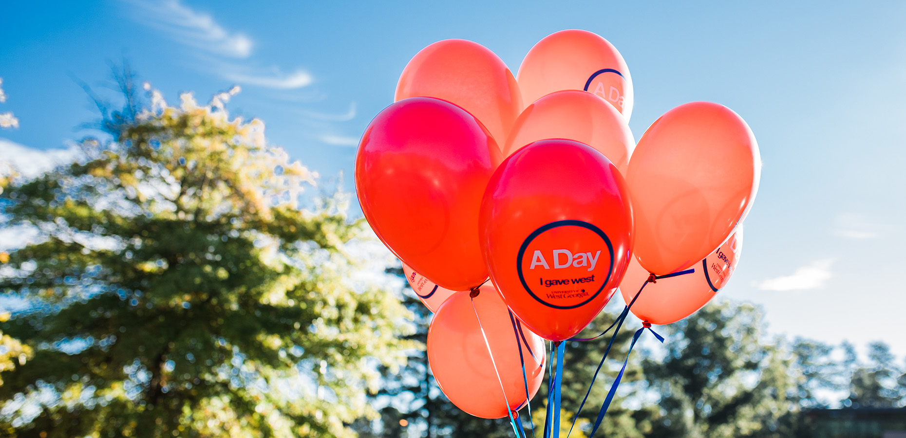 A Day Balloons outside