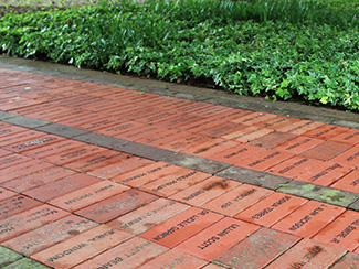 Alumni House Bricks