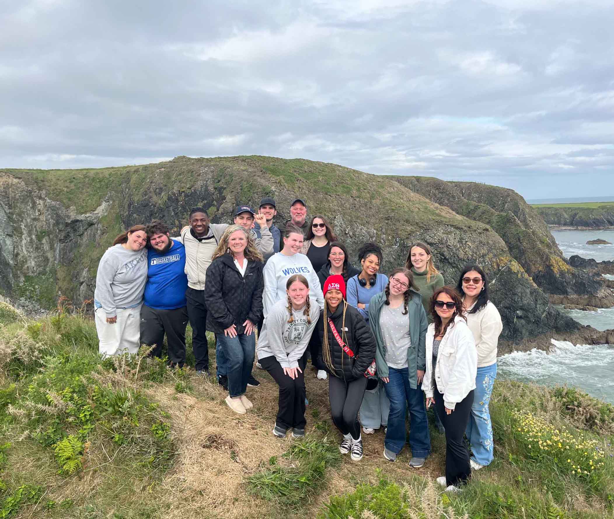 The study abroad group