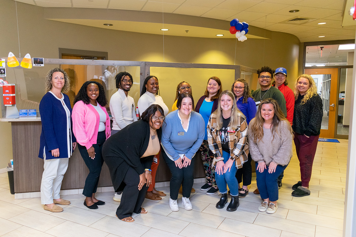 Housing and CSII staff at East Commons