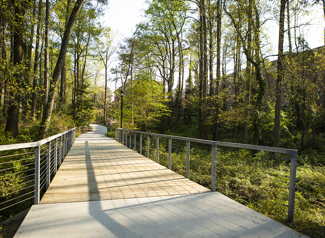 bridge on campus