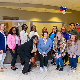 Image of the Housing and Residence Life staff members. 