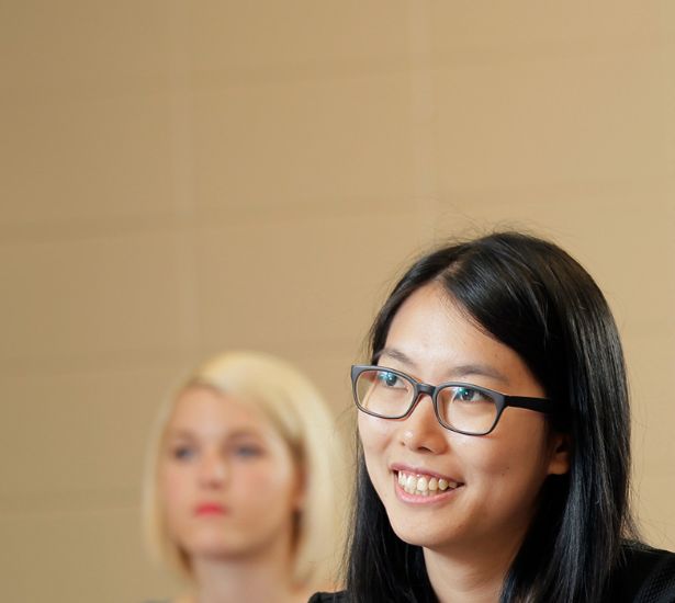 students in class