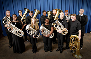 brass ensemble portrait