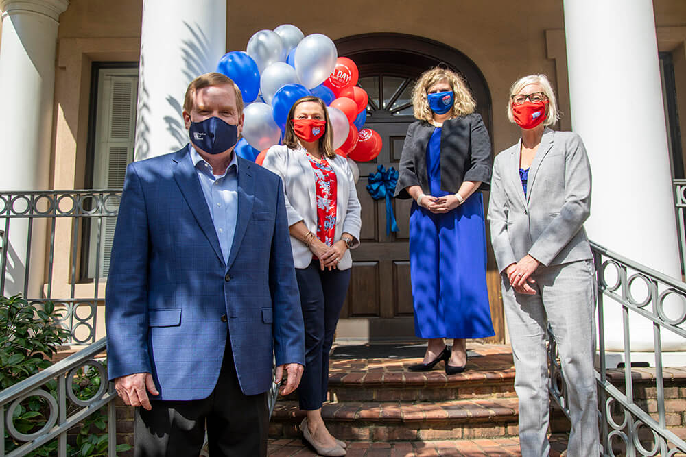 Tim Warren, Nichole Fannin, Allyson Bretch, and Dr. Meredith Brunen