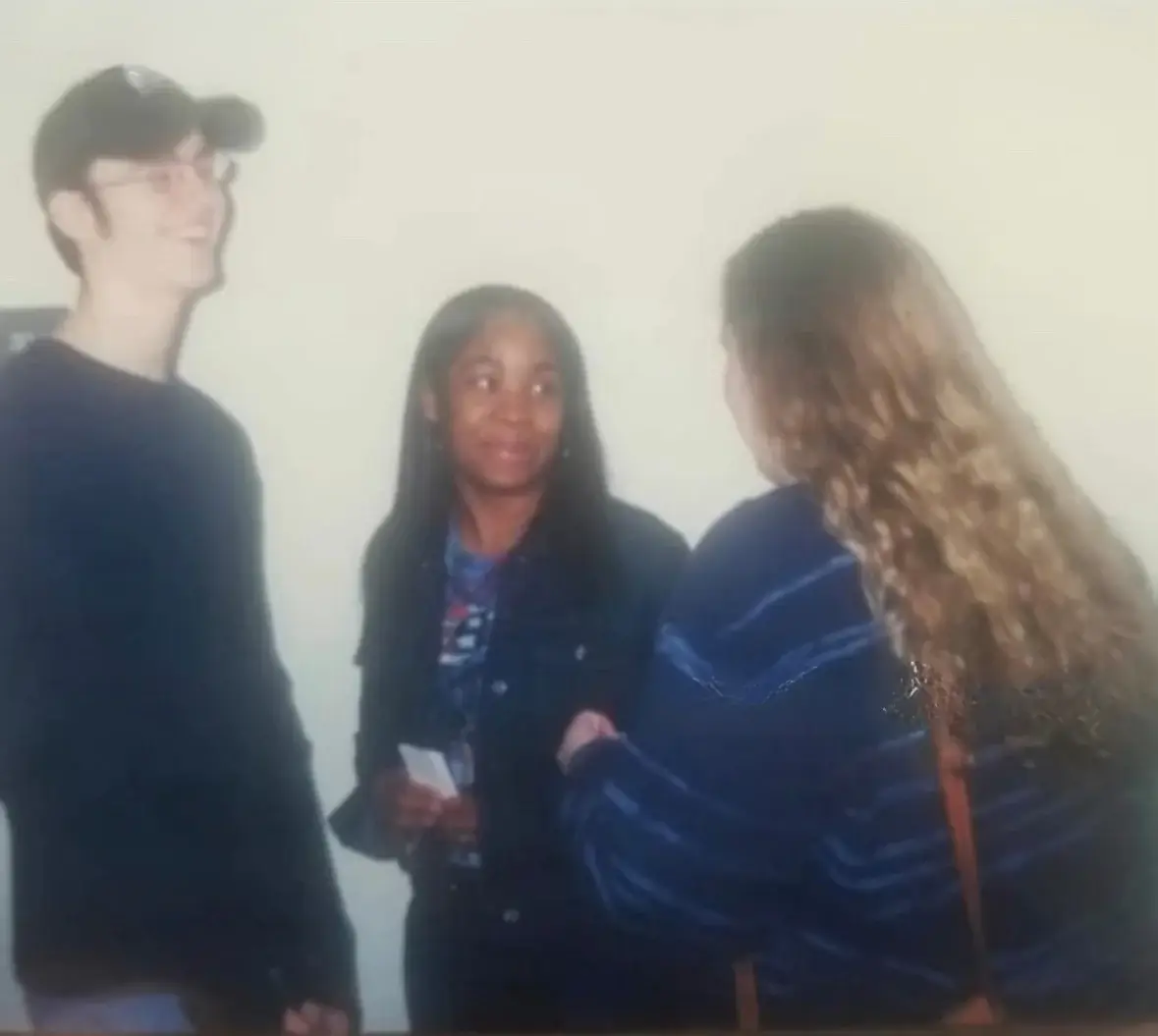 Anita Lamar, center, during her days on the UWG Debate team