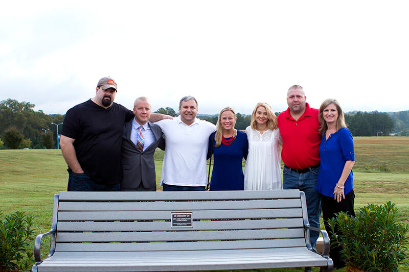 L to R: Mike Jones, Chad Houck, Michael Snyder, Kim Test, Mandy Shierling Hill, Paul Ball and Coach Sherry Cooney 