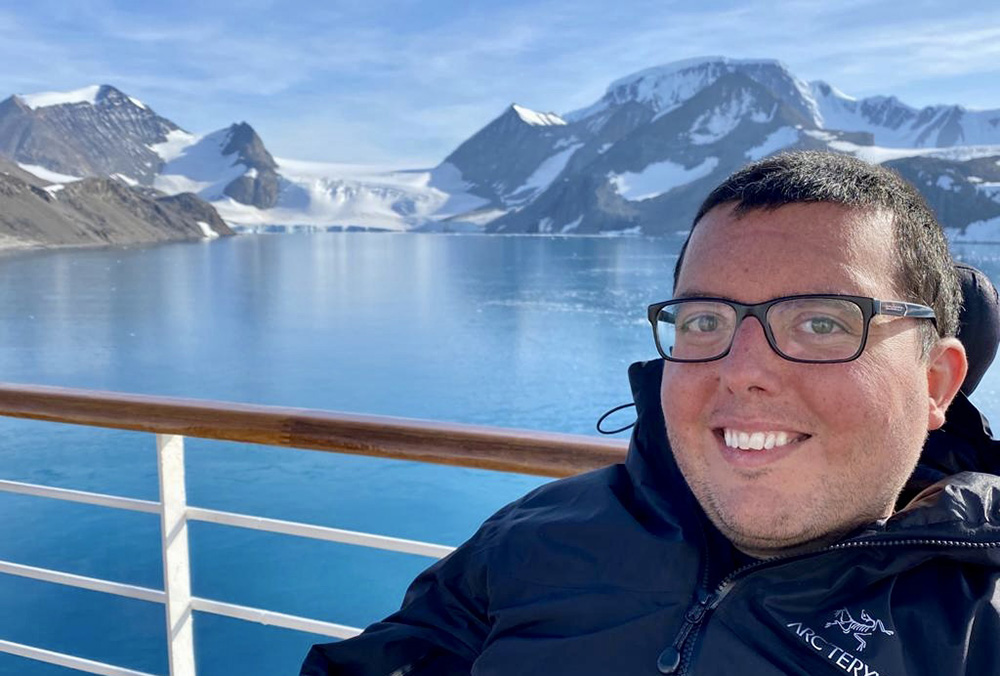 Cory Lee Woodard in Antarctica