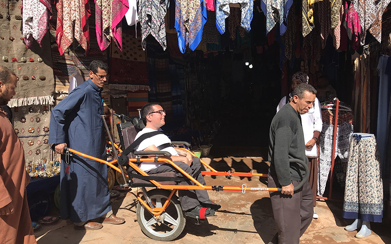 Cory Lee Woodard in Morocco