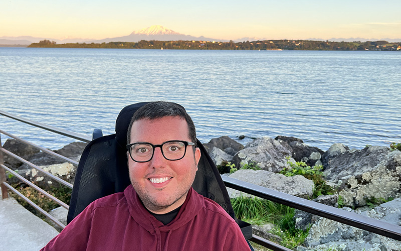 Cory Lee Woodard in Patagonia