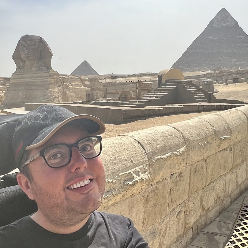 Cory Lee Woodard in Egypt
