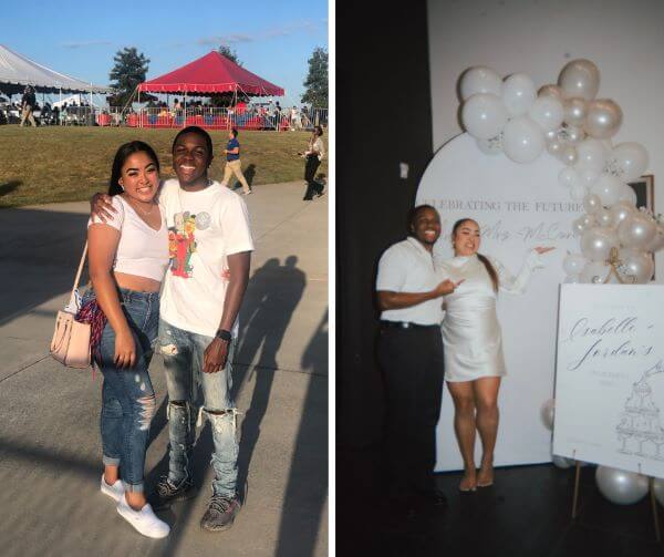 Isabelle Cordero and Jordan McCord