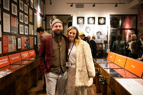 Jared Wright and wife, Alex