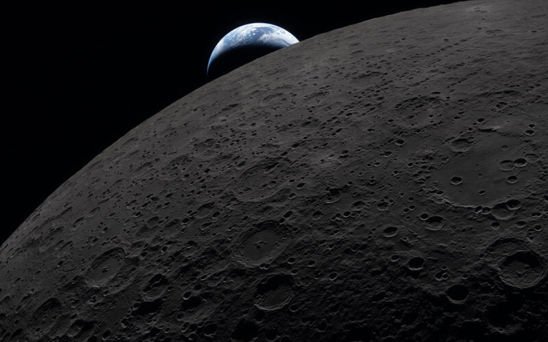 Earthset on the Far Side 