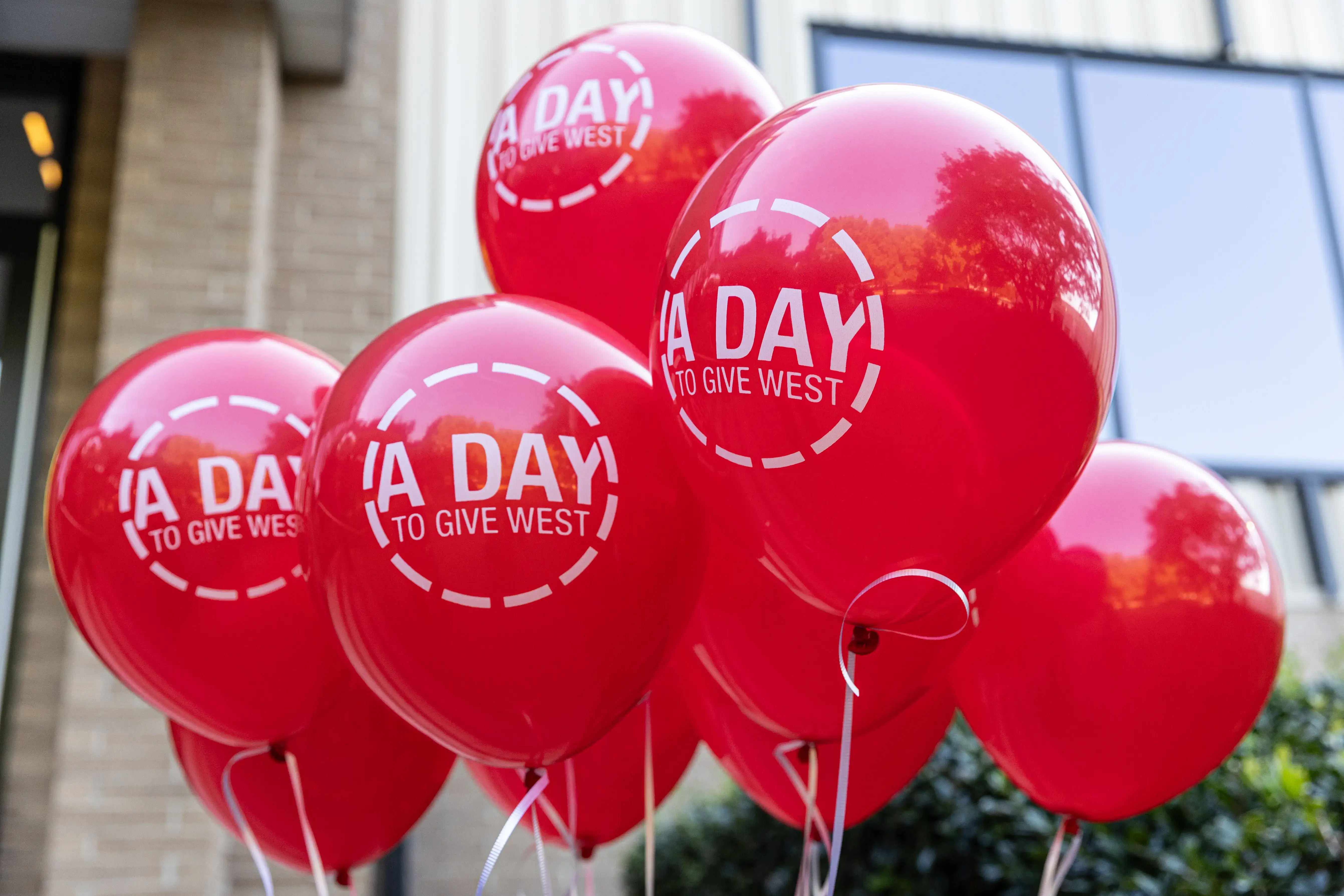 A Day to Give West balloons