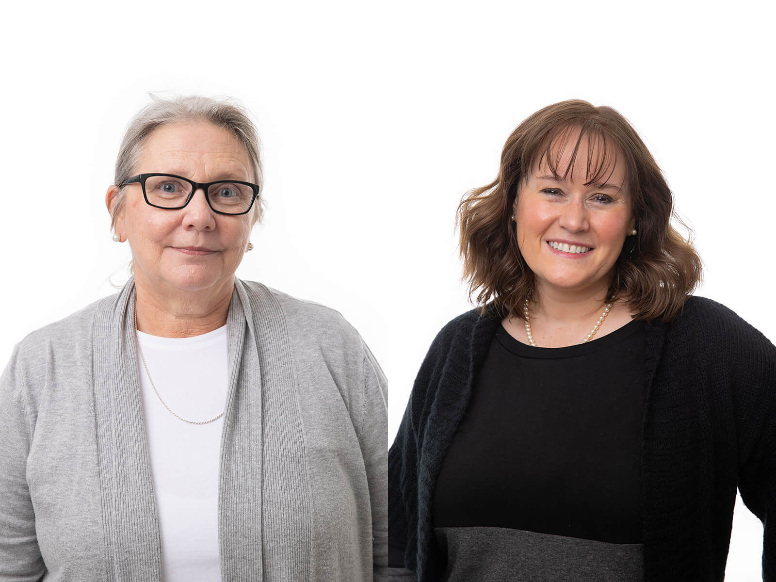 Carrie Ziglar, left, and Dr. Jeannie Pridmore, right