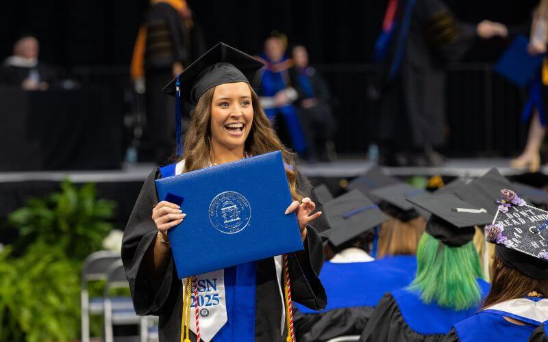 Graduate at UWG's Fall Commencement