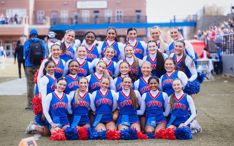UWG Cheerleaders