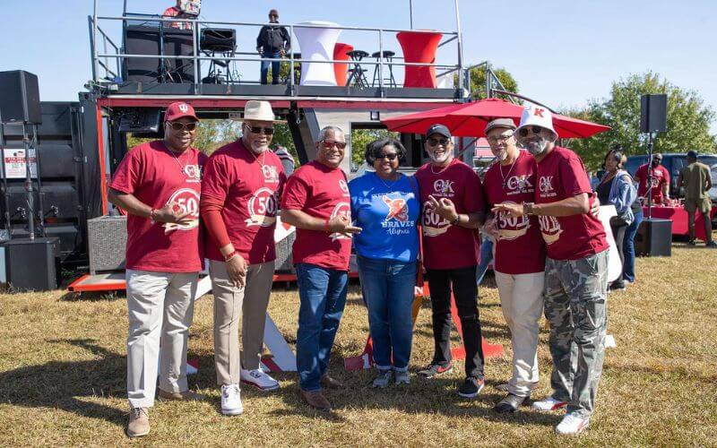 UWG Homecoming tailgaters