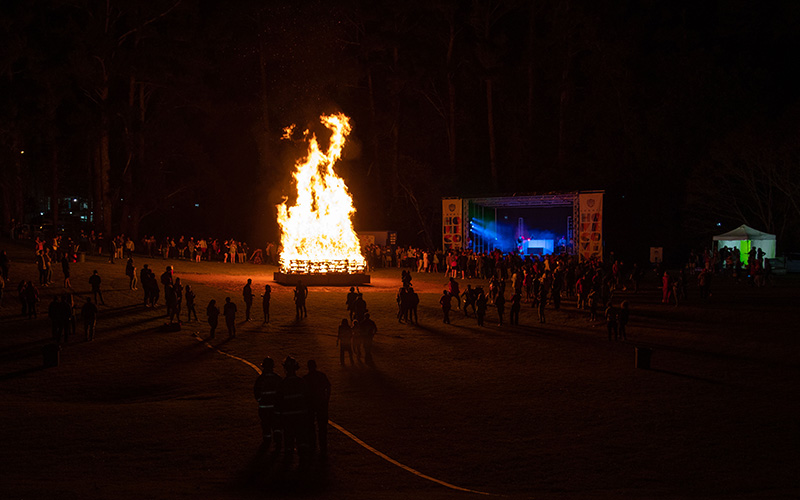 bonfire celebration