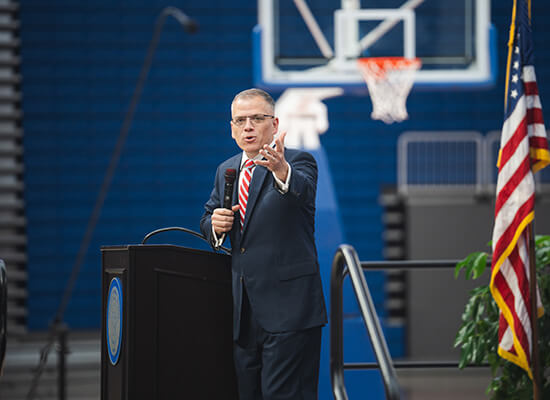 UWG President Dr. Michael Johnson