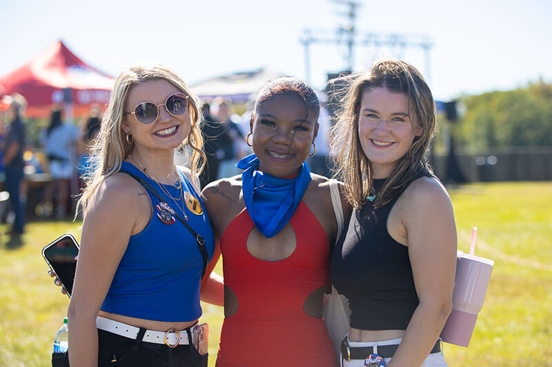 three University of West Georgia students