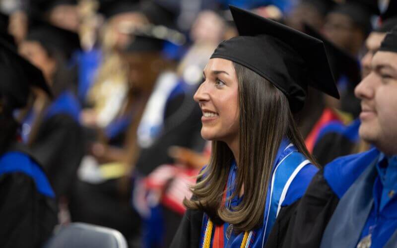UWG graduate participates at Spring Commencement 