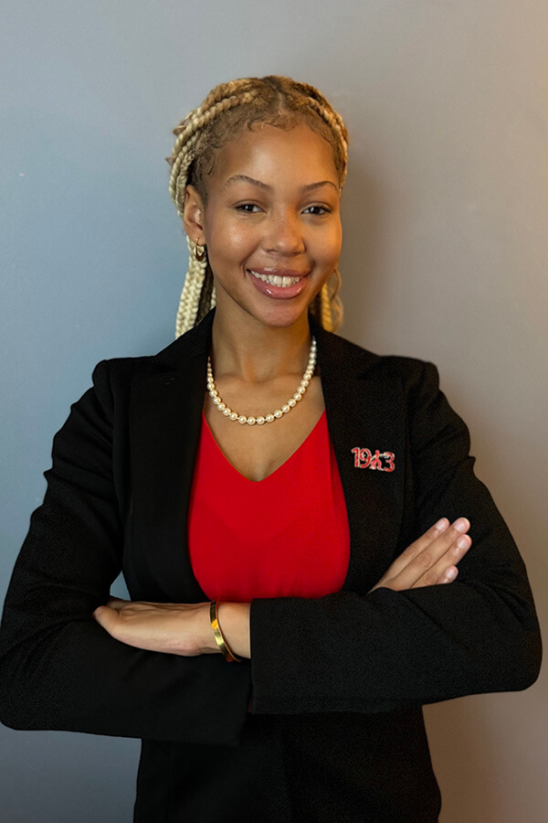 UWG student and legislative intern Kennedy Ragin