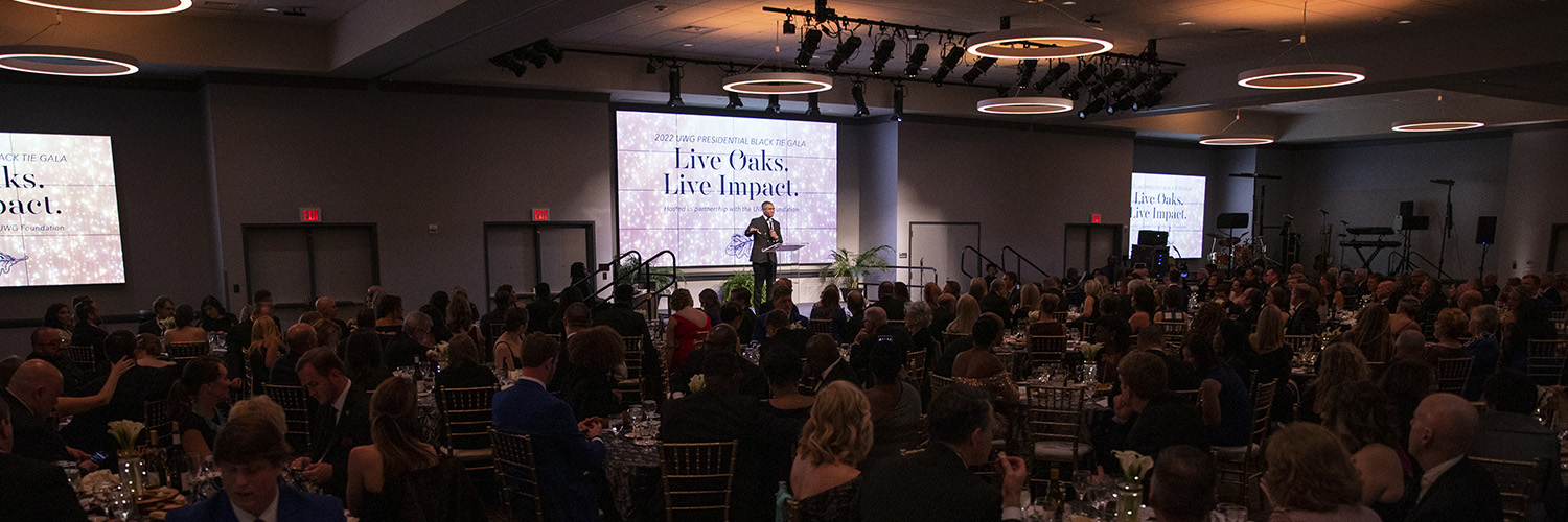 UWG's 2022 Presidential Black Tie Gala